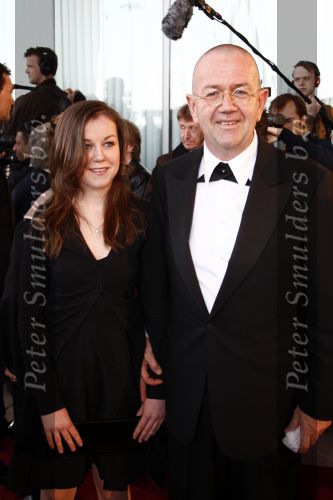 Rotterdam 20 april 2008
Premiere les Miserables  in het nieuwe Luxor theater.  Hans Liberg met dochter
Peter Smulders bv