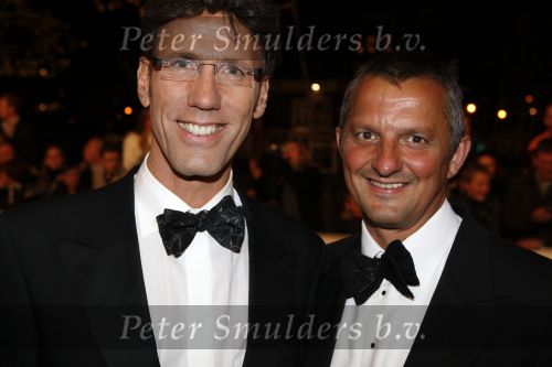 Amsterdam 26 oktober 2007
Uitreiking televizierring 2007 in carre. Hans Schiffers met vriend