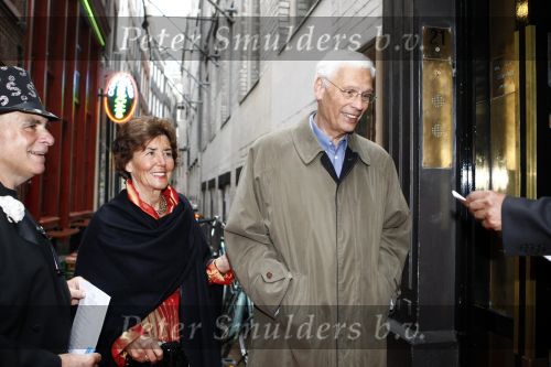 Amsterdam 31 mei 2008
Prins Maurits en Prinses Marilene vrieren hun 10 jarig huwelijksfeest in de supper Club. 
Hans v d Broek met zijn vrouw