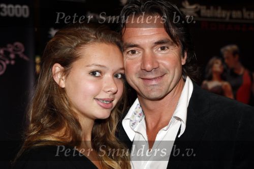 Rotterdam 25 oktober 2007
Premiere Holiday on ice in ahoy. Hein Vergeer met  dochter