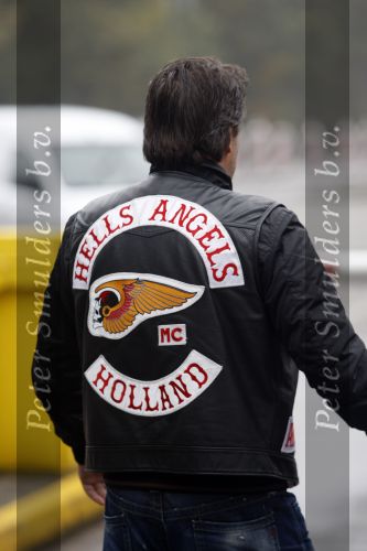 Amsterdam 29 oktober 2007
Rechtzaak  tegen de hells angels . oa Bram Moszkowicz en Big Willem v Boxtel zijn aanwezig.