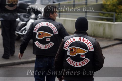 Amsterdam 29 oktober 2007
Rechtzaak  tegen de hells angels . oa Bram Moszkowicz en Big Willem v Boxtel zijn aanwezig.
