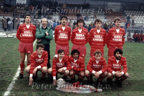 2 Januari 1983 
De Selektie van Helmond Sport op bezoek in Italie