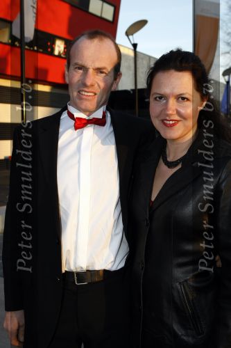 Hilversum 20 maart 2009
Schaatsgala bij studio 21. Henk Angenent met zijn vrouw
Peter Smulders bv
