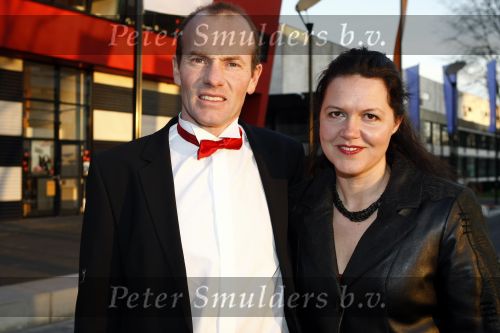 Hilversum 20 maart 2009
Schaatsgala bij studio 21. Henk Angenent met zijn vrouw
Peter Smulders bv