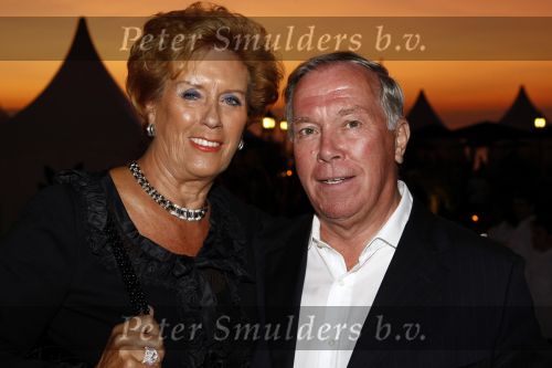 Noordwijk 29 augustus 2008
Summerfair Miljonair in huis ter Duin. 
Henk Oud met zijn vrouw