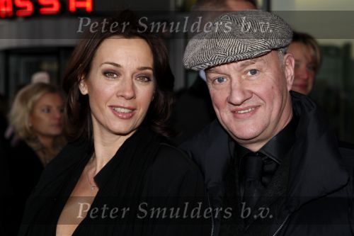 Rotterdam 16 december 2007
premiere Evita in het nieuwe Luxor theater. Henk Poort met petje en Marjolein Keuning