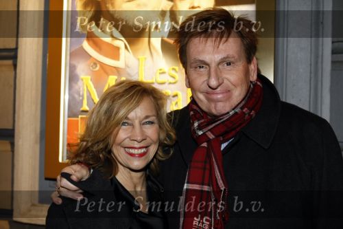 Amsterdam 21 januari 2009
Premiere Les Miserables in Carre. 
Henny Huisman met Lia  Huisman
