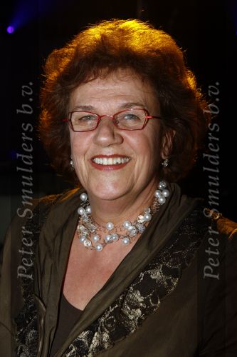 Hilversum 28 januari 2008
Henny Stoel bij uitreiking gouden beelden in beeld en geluid.