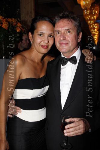 Amsterdam 5 oktober 2007
 premiere van Ciske de Rat in Carre. Henny Vrienten met vrouw