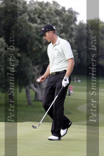 4 November 2007 Valderrama Golfclub ( Spanje )
Finaledag Volvo Masters Seizoen 2007
Henrik Stenson had tijdens zijn ronde van kwaadheid z\'n putter gebroken en moest daardoor zijn laatste holes met een lobwedge uitholen