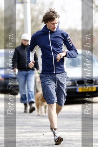 Amsterdam 5 maart 2008
Herman Boerman hard aan het lopen.
Peter Smulders bv