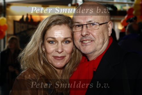 Amsterdam 7 februari 2009
Premiere disneyfilm Bolt in pathe arena. Hilde de Mildt met man
Peter Smulders bv