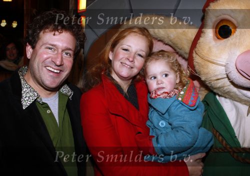 Amsterdam 25 januari 2009
Premiere de dappere muis in Tuschinski. Hilke Bierman met man en dochter
Peter Smulders bv