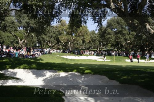 4 November 2007 Valderrama Golfclub ( Spanje )
Finaledag Volvo Masters Seizoen 2007
De Green van Hole 10 van golfbaan Valderrama