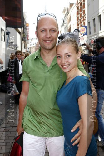 Amsterdam 16 juli 2008
Premiere Wall E in Tuschinski. 
Hugo Metsers met vrouw