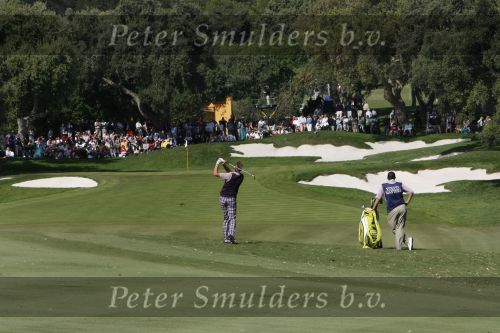 4 November 2007 Valderrama Golfclub ( Spanje )
Finaledag Volvo Masters Seizoen 2007
Ian Poulter
Foto Peter Smulders BV Eindhoven