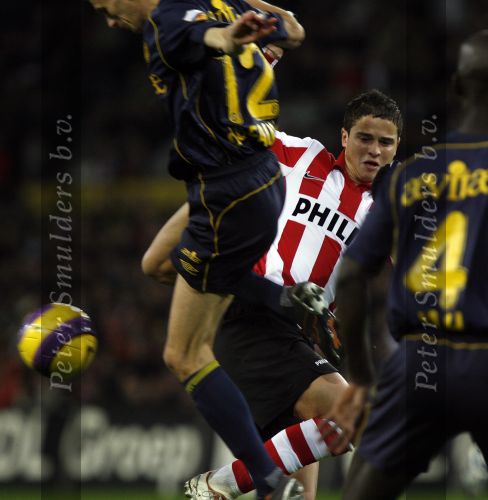 Eindhoven, 8 December 2007 Kompetitie PSV-Roda JC, eindstand 2-4 
Seizoen 2007/2008
Ibrahim Afellay