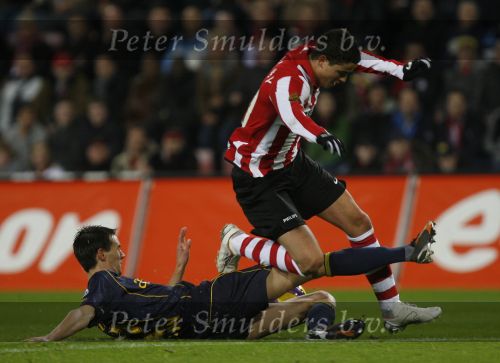 Eindhoven, 8 December 2007 Kompetitie PSV-Roda JC, eindstand 2-4 
Seizoen 2007/2008
Ibrahim Afellay