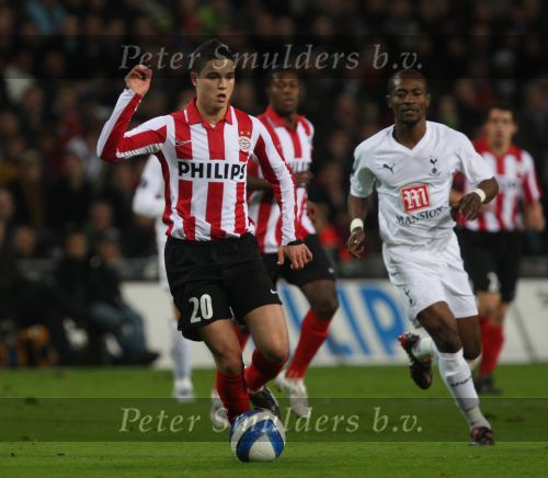 Eindhoven, 12 Maart 2008
UEFA 1/8 finale PSV-Tottenham Hotspur FC, eindstand 0-1
PSV wint na verlenging en straschoppen met 6-5 en gaat door naar de 1/4 Finale
Ibrahim Afellay