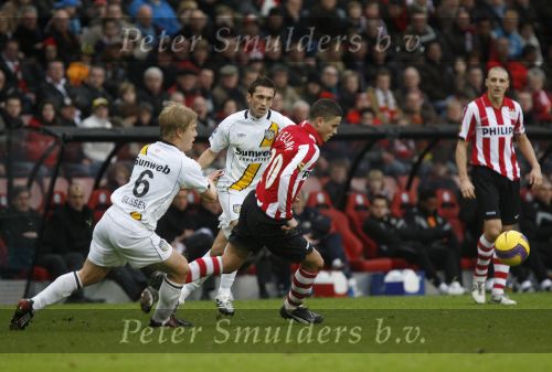 Eindhoven, 30 December 2007
Laatste Kompetitiewedstrijd van het jaar PSV-NAC  Eindstand 2-0 Seizoen 2007/2008
Ibrahim Afellay