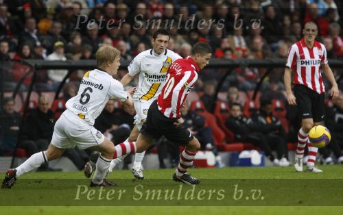 Eindhoven, 30 December 2007
Laatste Kompetitiewedstrijd van het jaar PSV-NAC  Eindstand 2-0 Seizoen 2007/2008
Ibrahim Afellay