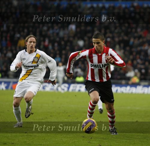 Eindhoven, 30 December 2007
Laatste Kompetitiewedstrijd van het jaar PSV-NAC  Eindstand 2-0 Seizoen 2007/2008
Ibrahim Afellay
