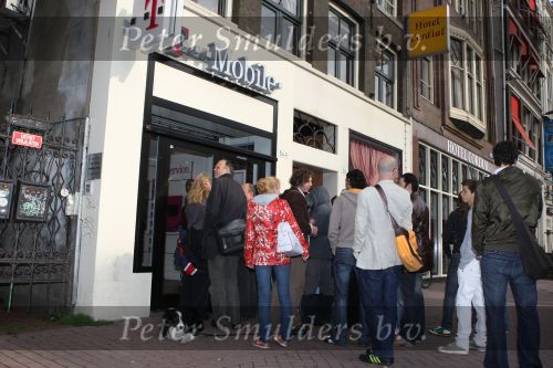 Amsterdam, 11 Juli 2008
Introductie van de Iphone in nederland bij T-Mobile op de Rokin