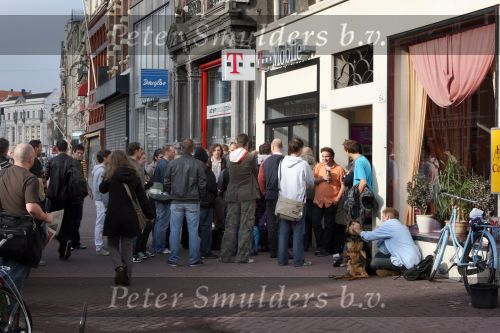 Amsterdam, 11 Juli 2008
Introductie van de Iphone in nederland bij T-Mobile op de Rokin