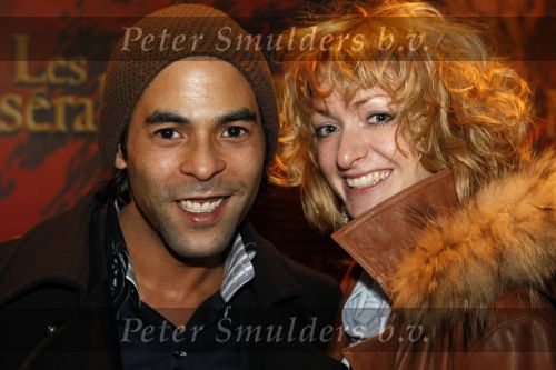 Amsterdam 21 januari 2009
Premiere Les Miserables in Carre. Ivo Chundro met een vriendin en muts op
Peter Smulders bv