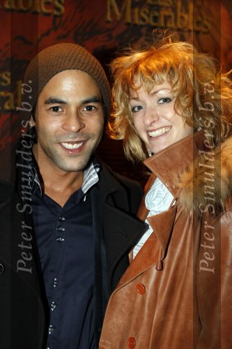 Amsterdam 21 januari 2009
Premiere Les Miserables in Carre. Ivo Chundro met een vriendin en muts op
Peter Smulders bv