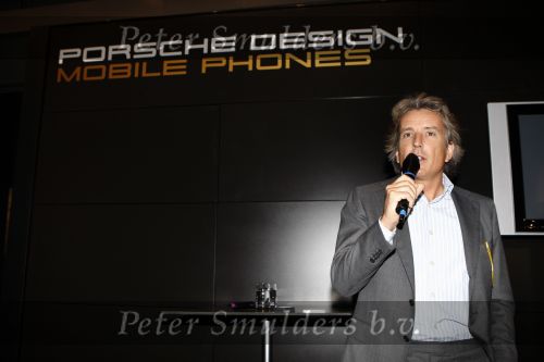 Amsterdam 29 oktober 2007
Presentatie Porsch design gsm  door Ivo van Regteren Altena