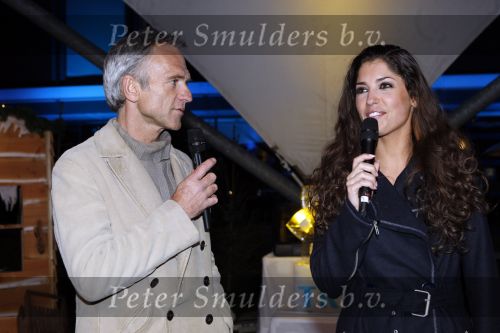 Hilversum 13 december 2007
Winterpresentatie van de tros. jaap Jongbloed en Yolanthe Cabau v Kasbergen