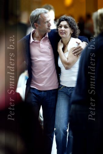 Schiphol/amsterdam 27 september 2008
Jaap Jongbloed met zijn vriendin Quirine Melssen.
Peter Smulders bv