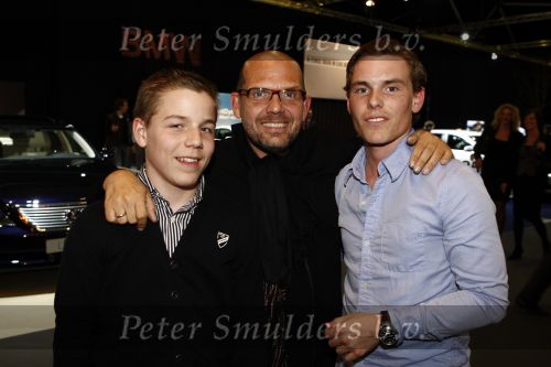 Amsterdam 31 maart 2009
Openingsavond van de auto Rai. Jaap v Zweden met zijn zoons