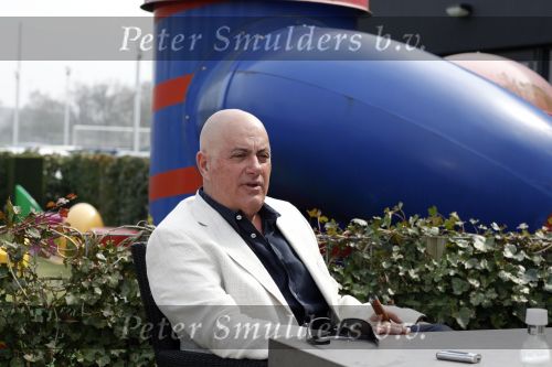 Amstelveen 6 april 2009
Jack v Gelder met sigaar tijdens interview bij special sports.