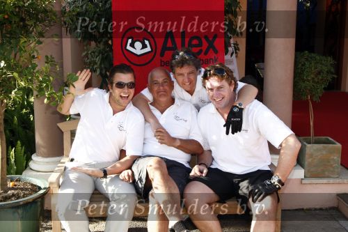 Marbella 25 april 2008
Alex golfdag op marbella golf club georganiseerd door de social club. Winston Gerschtanowitz Rene Froger Jack v Gelder en Edwin   Smulders deden mee en wonnen de wedstrijd.
Peter Smulders bv