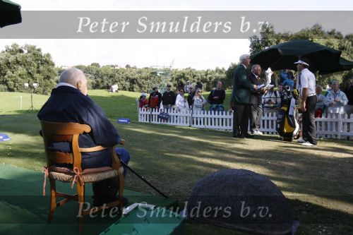 4 November 2007 Valderrama Golfclub ( Spanje )
Finaledag Volvo Masters Seizoen 2007
Eigenaar van Golfbaan Valderrama Patino Sr.