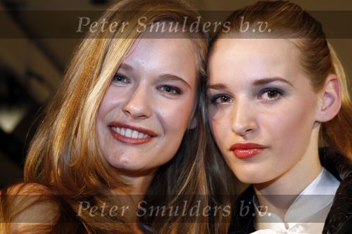 Amsterdam 21 oktober 2007
Finale model  elite in het hilton. Sofie Oosterwaal (l) en winnares Jaimy Visscher