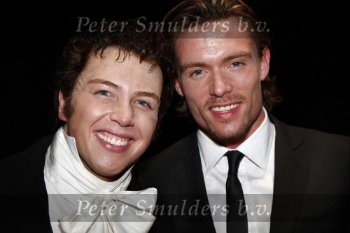 Rotterdam 20 april 2008
Premiere Les Miserables in het nieuwe luxor . Jamai Looman en Ron Link
Peter Smulders bv
