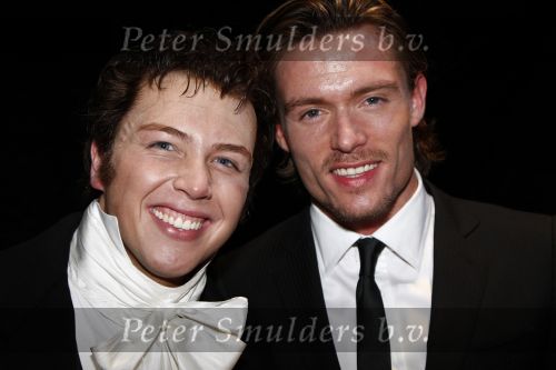 Rotterdam 20 april 2008
Premiere Les Miserables in het nieuwe luxor . Jamai Looman en Ron Link
Peter Smulders bv