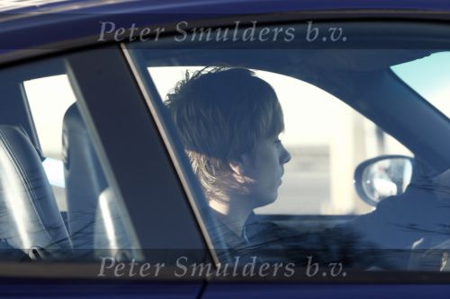 Rotterdam 11 februari 2009
Jamie van Di-rekt in zijn porsche.
Peter Smulders bv
