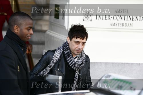 Amsterdam 24 maart 2008
Kate Moss met haar nieuwe vriend Jamie Hince bij het Amstel Hotel.
Peter Smulders bv