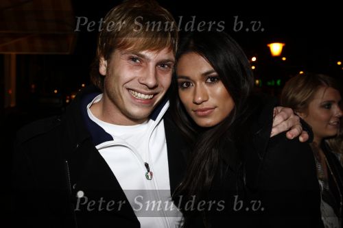 Amsterdam 24 januari 2009
Openingsfeest fashion tv in odeon. jamie Westland met nieuwe vriendin
Peter Smulders bv