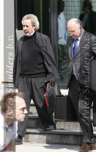 Amsterdam 21 mei 2008
Jan Christiaan Braun verlaat met zijn advocaat de rechtbank van Amsterdam.