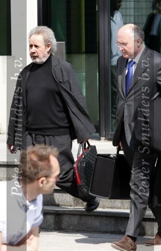 Amsterdam 21 mei 2008
Jan Christiaan Braun verlaat met zijn advocaat de rechtbank van Amsterdam.