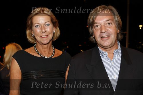 Amsterdam 15 september 2007
Modeshow Mart Visser in het hilton. 
Jan Dirk Paarlberg met zijn vrouw