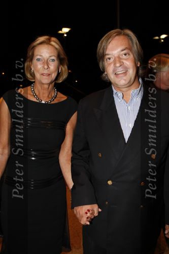Amsterdam 15 september 2007
Modeshow Mart Visser in het hilton. 
Jan Dirk Paarlberg met zijn vrouw
