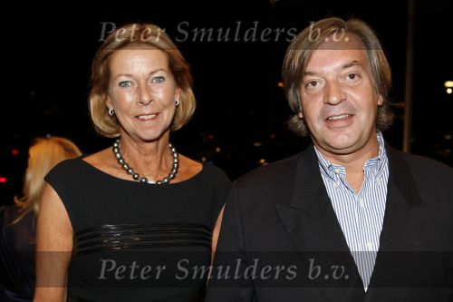 Amsterdam 15 september 2007
Modeshow Mart Visser in het hilton. 
Jan Dirk Paarlberg met zijn vrouw