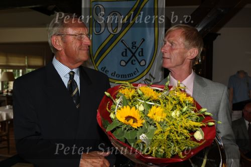 Sint Michielsgestel, 7 Juli 2008
NK senioren heren professionals op GC de Dommel
Jan Dorrestein met Ton Enthoven